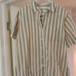 Madewell Poplin Shirt - Sz M, NWOT